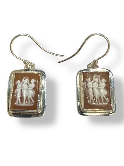 Pendientes Mandile 1922 Mujer Cammei  in Plata Conchiglia 2MORCM26 - 2MORCM26